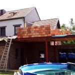 Maçonnerie en bloc de terre cuite